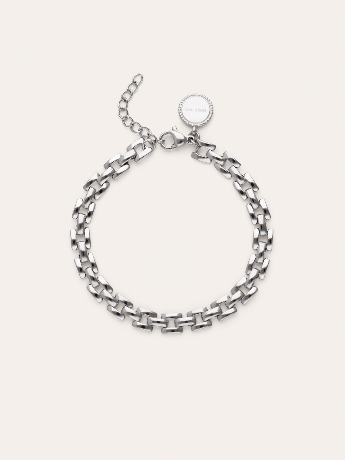 Sierpe-Armband aus Stahl