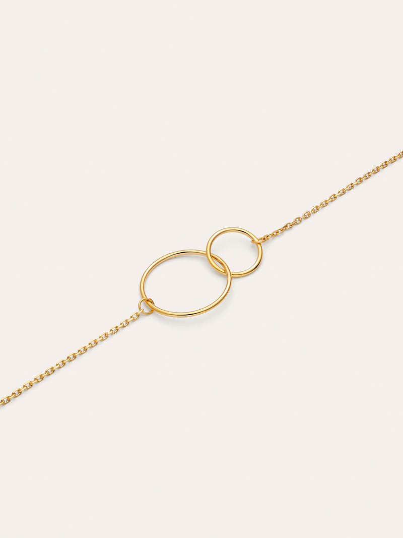 Sister Steel Gold-Plated Bracelet