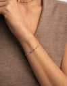 Pulsera Stella Color Acero Baño Oro
