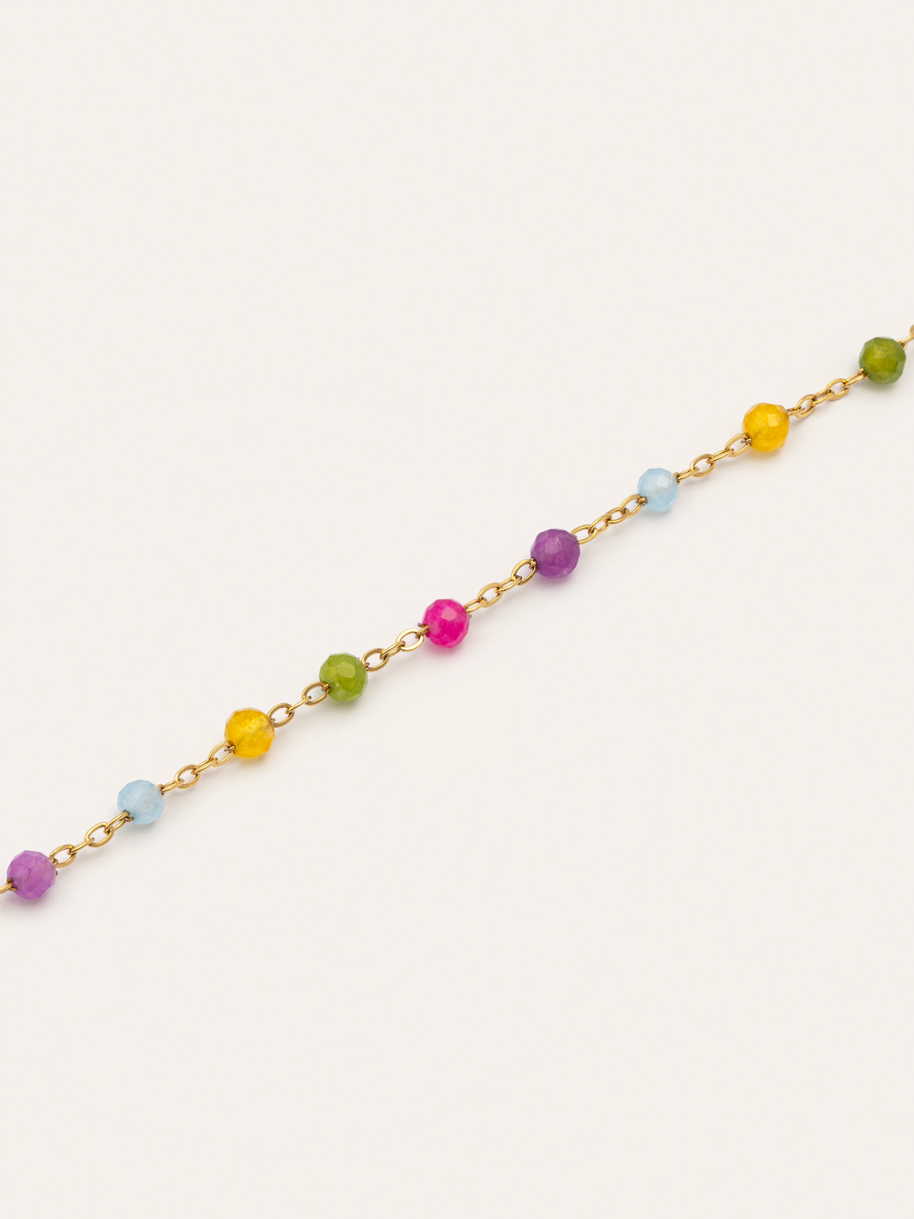 Pulsera Stella Color Acero Baño Oro