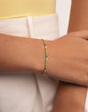 Pulsera Summer Colors Acero Baño Oro