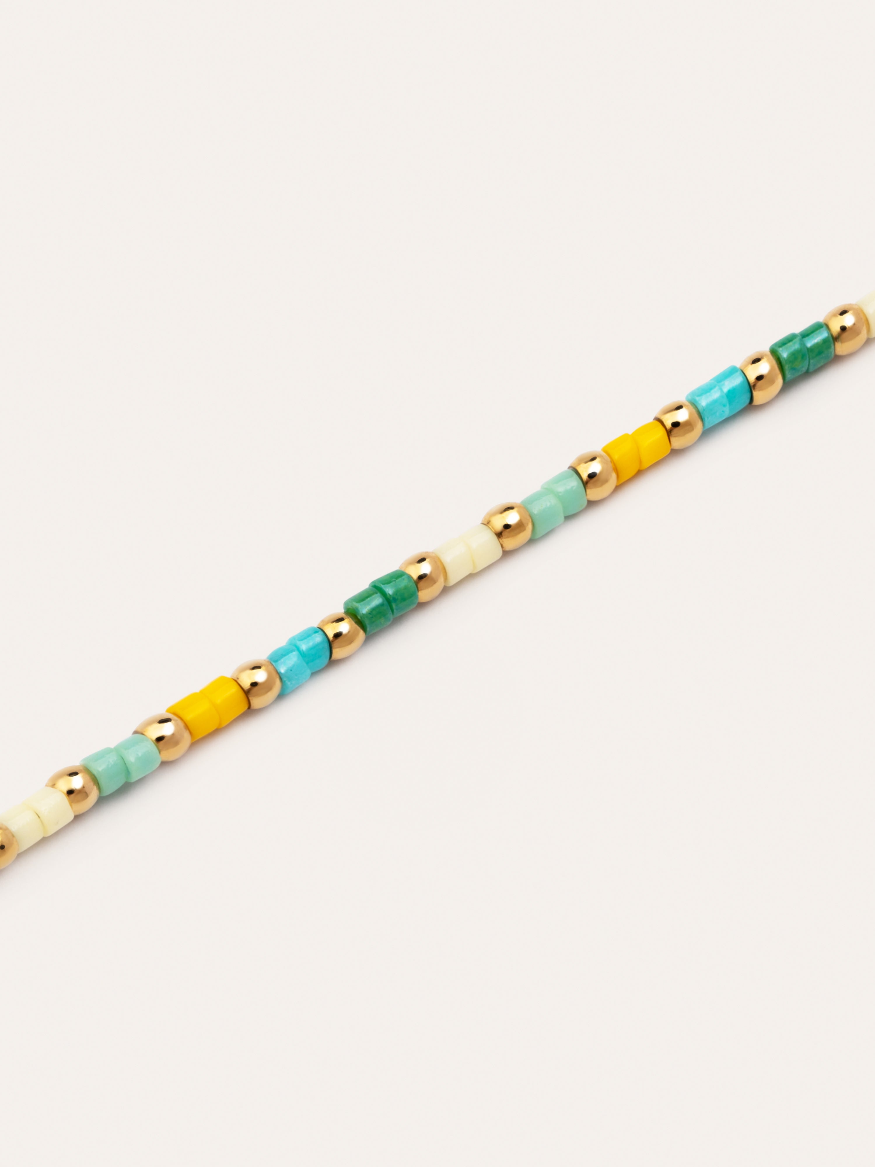 Pulsera Summer Colors Acero Baño Oro