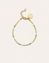 Pulsera Summer Colors Acero Baño Oro
