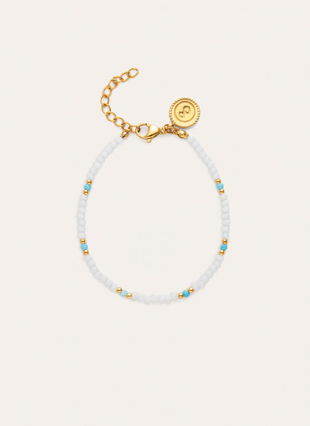 Armband Tarifa Stahl vergoldet