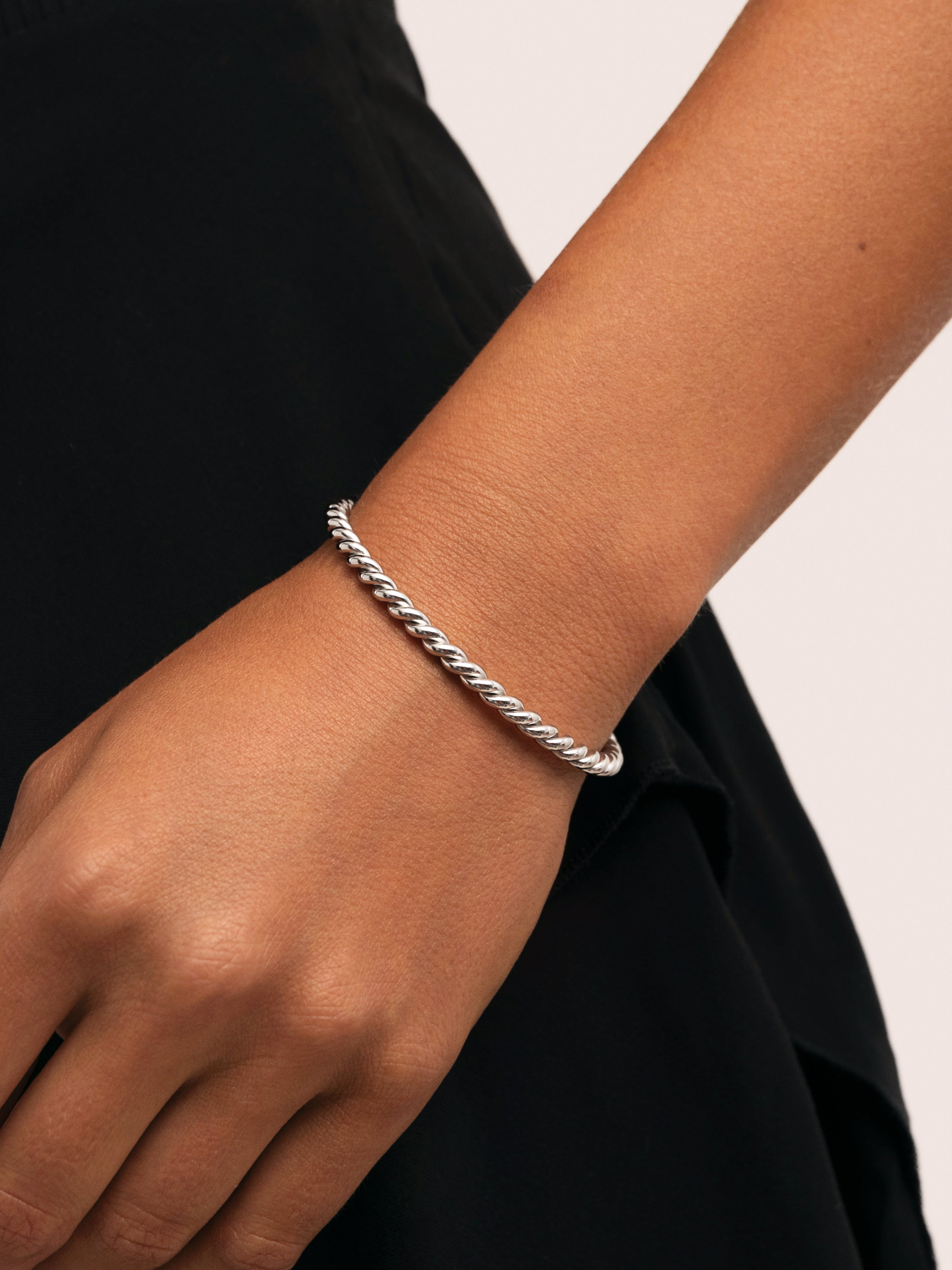 Brazalete Tressia Acero