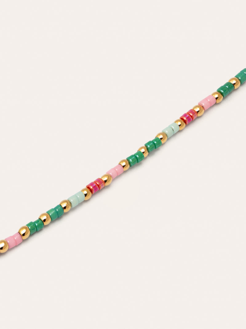 Pulsera Vidal Colors Acero Baño Oro