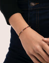 Pulsera Winter Glam Acero Baño Oro