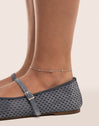 Tobillera Dots Acero