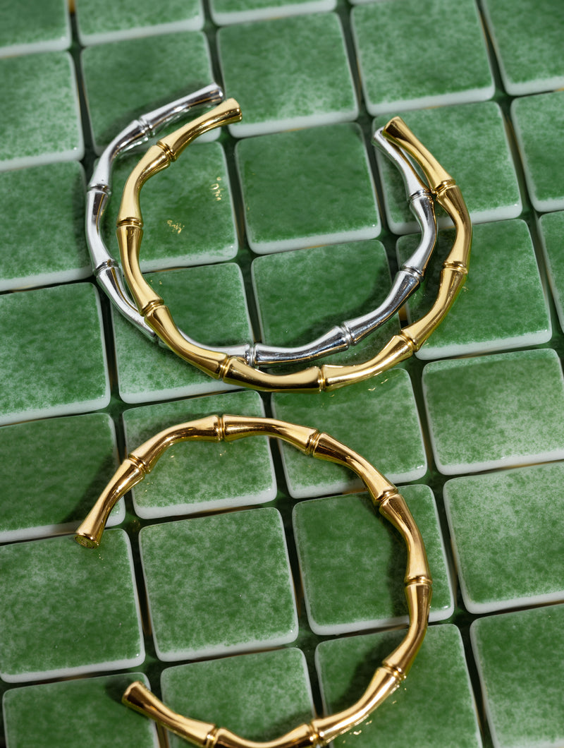 Sugarcane Armreif Edelstahl
