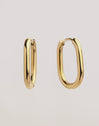 Bossa Stainless Steel Gold  Earrings