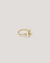 Zinnia Ring, vergoldet