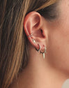 Single Earring Lightning Steel