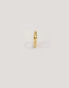 Single Earring Pebbles S Steel 18kt Gold Plated