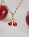 Cherry Gold Charm