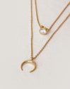 Set da 2 Collane Spark + Mini Moonset Placcato Oro - vista 7