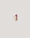 Single Earring Sea Seahorse Gold Plated