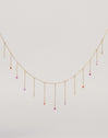 Collar Clea Colors Acero Baño Oro