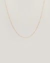 Collier Fine Chic Acier Plaqué Or
