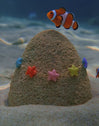 Collar Starfish Chic Color Acero Baño Oro