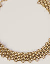 Choker Galea Acero Baño Oro