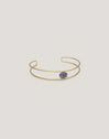 Kyanite Steel Gold-Plated Choker