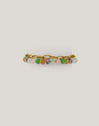 Bracelet Alpine Stones Acier Plaqué Or