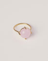 Anillo Celebrate Pink Baño Oro