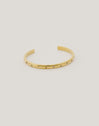 Armband Curve Rainbow Edelstahl vergoldet