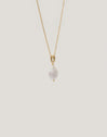 Gala Pearl Stainless Steel Gold Necklace