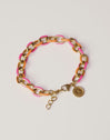 Link Tropical Stainless Steel Gold Bracelet 