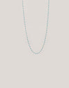 Dots Turquoise Enamel Steel Necklace - vista 5