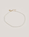 Pompeya Turquoise Stainless Steel Gold Necklace