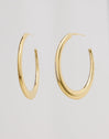 Cenit Gold Hoop Earrings