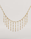 Collar Zafira Acero Baño Oro