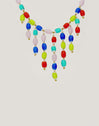 Collar Sahara Color Acero Baño Oro