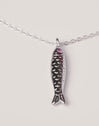 Collar Aqua Fish Acero