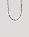 Collar Skycolor Stones Acero Baño Oro