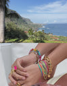 Pack 3 Pulseras Neon Rainbow Fruits Acero