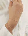 Pulseira Pebbles Banho de Ouro
