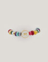 Bracciale Personalizzato Letter Madreperla Acciaio Placcato Oro - vista 5