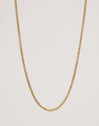 Fine Disco Stainless Steel Gold Necklace