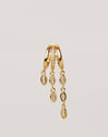 Pendiente Suelto Triple Drip Baño Oro