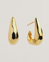 Espresso Gold Earrings 