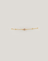 Birthstone-armband met vergulding in 18-karaats goud
