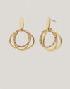 Oria Colors Gold Earrings