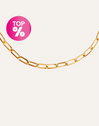 Collier Chic Acier Plaqué Or