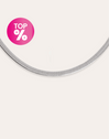 Collier Lisse S Acero