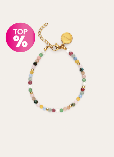 Bracelet Altea Colors Acier Plaqué Or