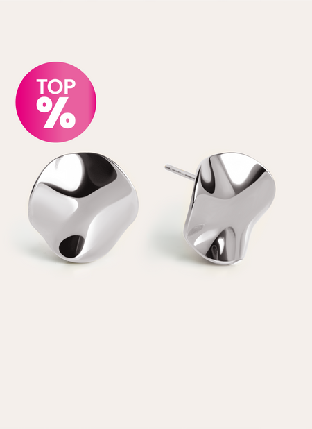 Pendientes Waves Acero