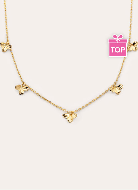 Zinnia Gold Necklace